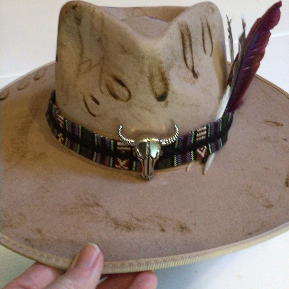 FINAL S ALE💥💥 Custom Lack of color Boho Artisan  western rancher - Picture 4 of 9